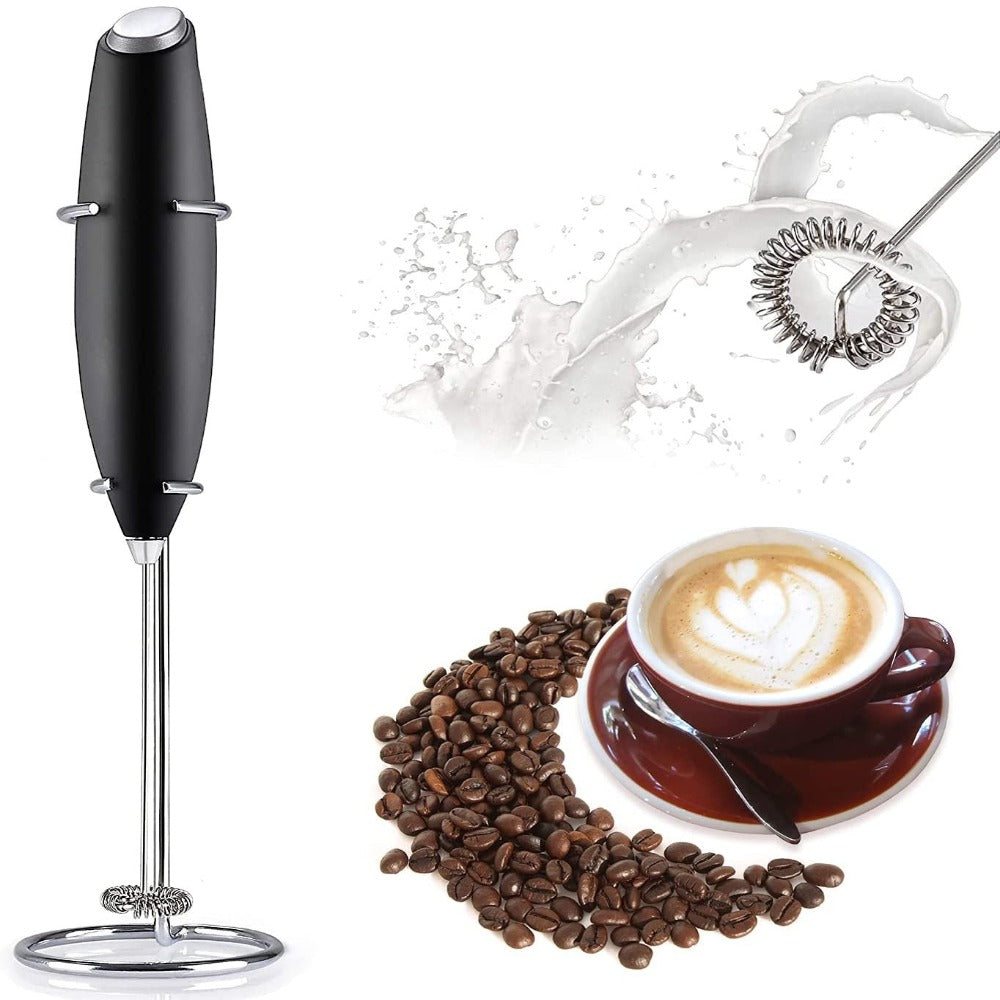 FrothMaster: Compact Handheld Coffee & Milk Whisk – IacobStores