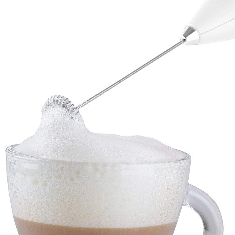 FrothMaster: Compact Handheld Coffee & Milk Whisk