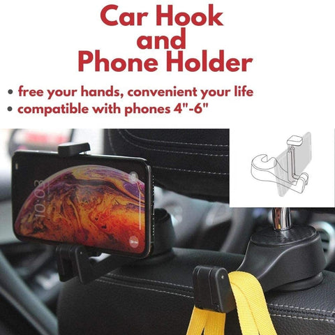 Car Seat Hook (Phone Holder)