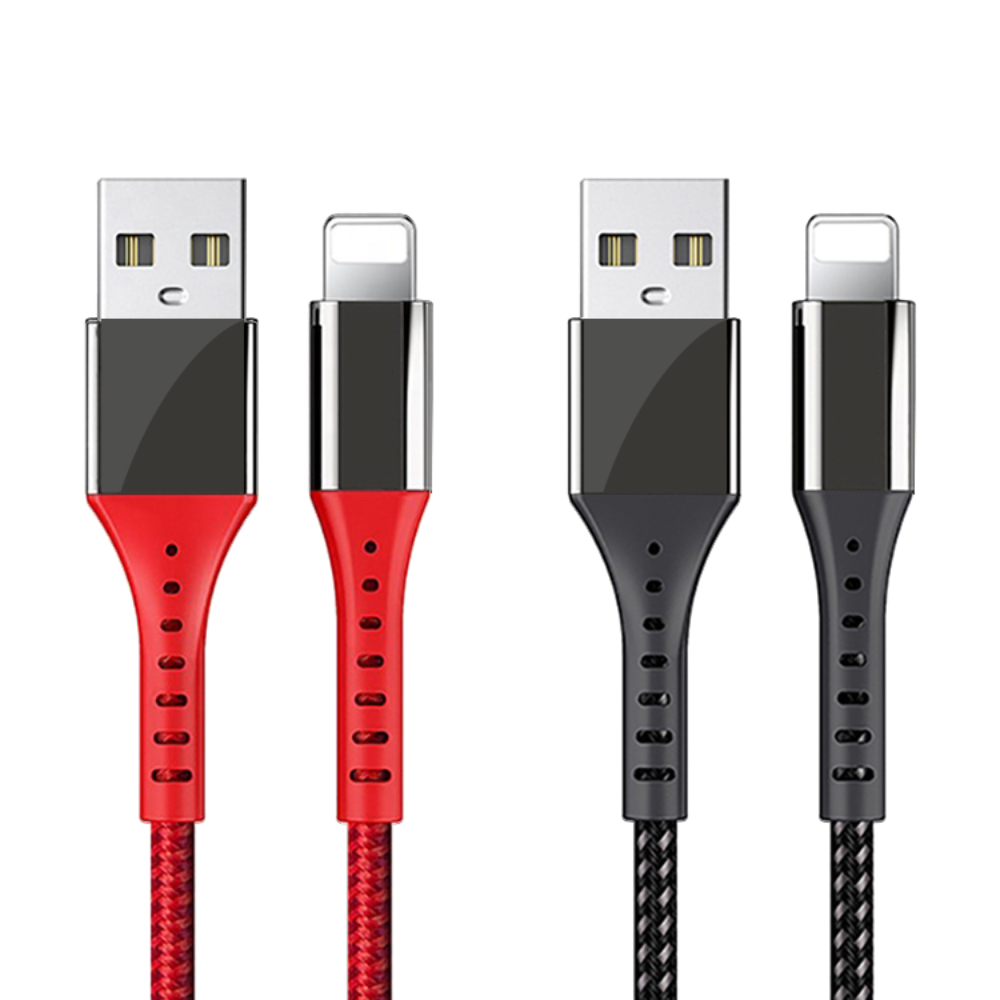 USB Cable for iPhone (1m, 2.4A, Fast Charging)