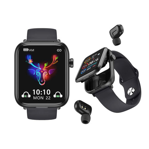 X8 TWS Smart Watch with Earbuds 2 in 1 for Men and Women iPhone and Android - IacobStores